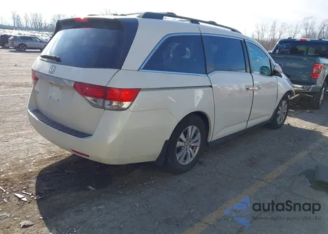 2015 Honda Odyssey Ex-L z USA, uszkodzony, nr VIN 5FNRL5H60FB055773